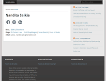 Tablet Screenshot of lawmatters.in